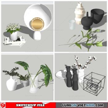 Plant Decor - Sketchup Models By Nha Tay