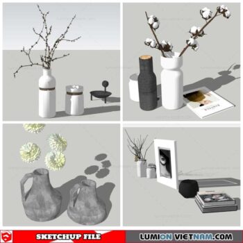 Plant Decor - Sketchup Models By Nha Tay