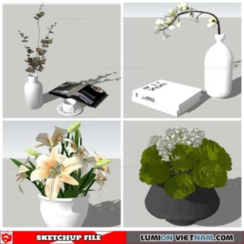 Plant Decor - Sketchup Models By Nha Tay