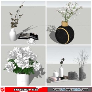 Plant Decor - Sketchup Models By Nha Tay