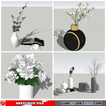 Plant Decor - Sketchup Models By Nha Tay