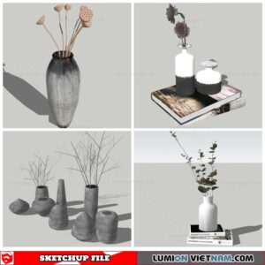 Plant Decor - Sketchup Models By Nha Tay