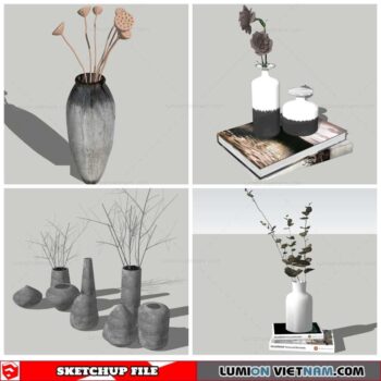 Plant Decor - Sketchup Models By Nha Tay