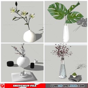 Plant Decor - Sketchup Models By Nha Tay