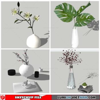 Plant Decor - Sketchup Models By Nha Tay