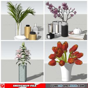 Plant Decor - Sketchup Models By Nha Tay