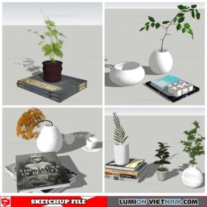 Plant Decor - Sketchup Models By Nha Tay