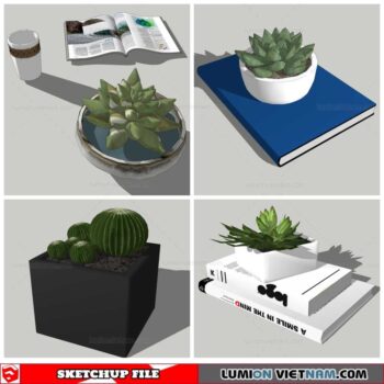Plant Decor - Sketchup Models By Nha Tay