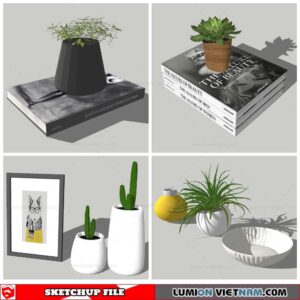 Plant Decor - Sketchup Models By Nha Tay