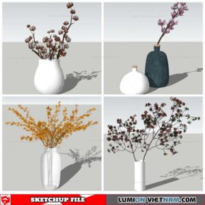 Plant Decor - Sketchup Models By Nha Tay