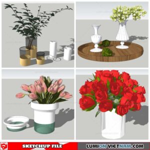 Plant Decor - Sketchup Models By Nha Tay