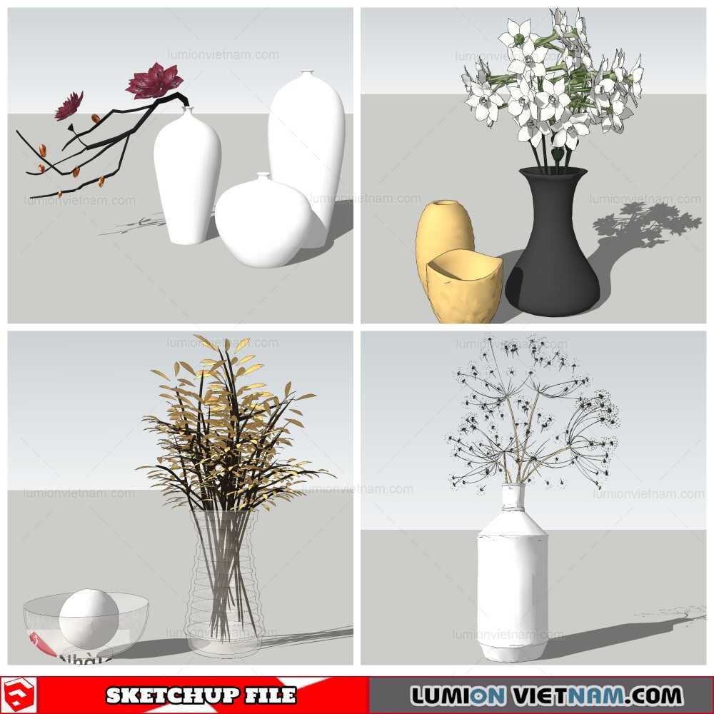 111021-Plant-Decor-(7)-Sketchup-Models