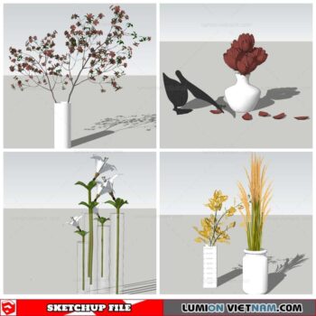 Plant Decor - Sketchup Models By Nha Tay