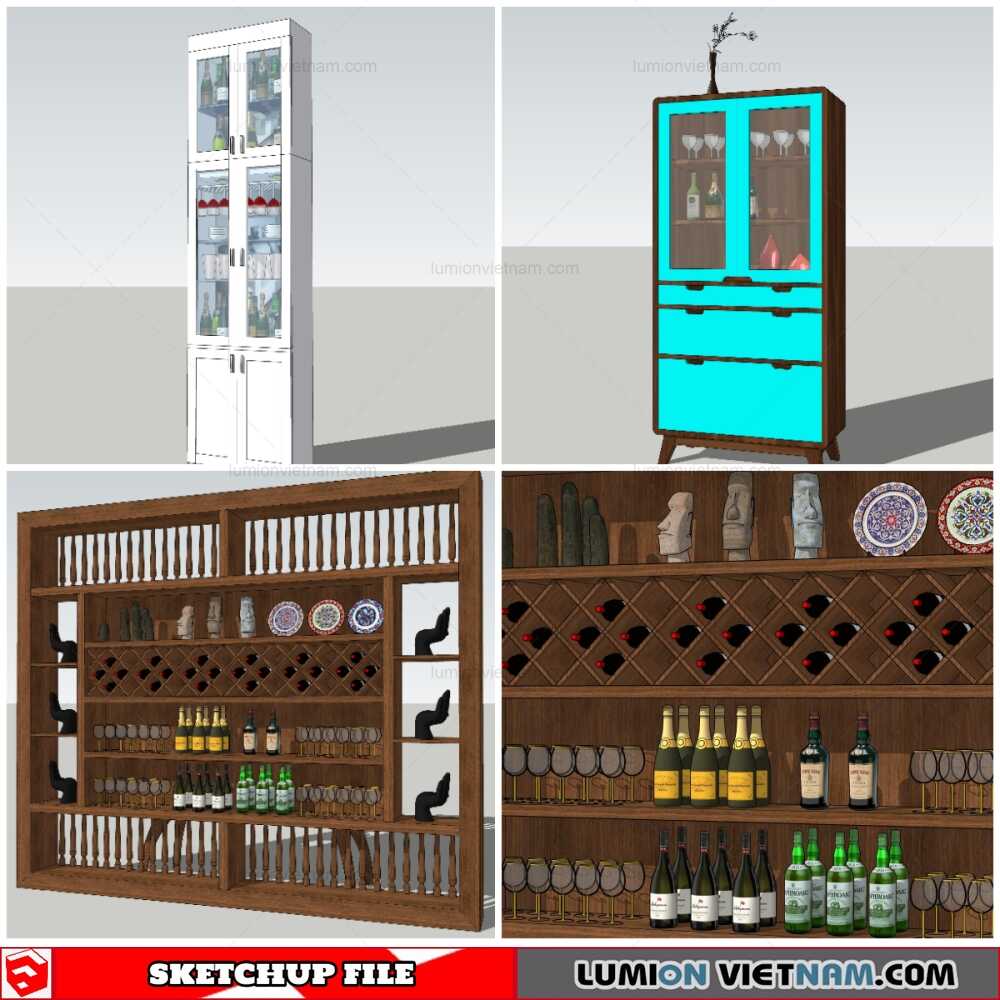 131021-Wine-Storage-(7)-Sketchup-Models