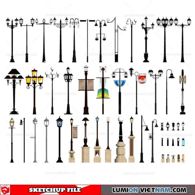 Street Light – Sketchup Models