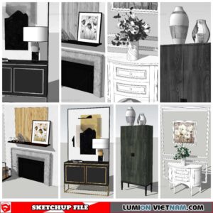 Sideboard - Sketchup Models By Nha Tay