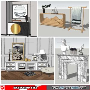 Sideboard - Sketchup Models By Nha Tay