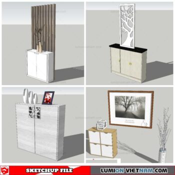 Sideboard - Sketchup Models By Nha Tay