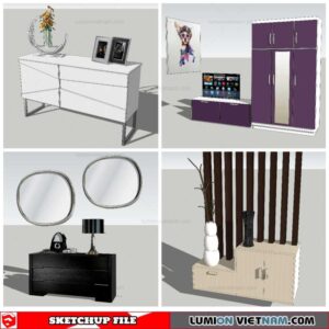 Sideboard - Sketchup Models By Nha Tay