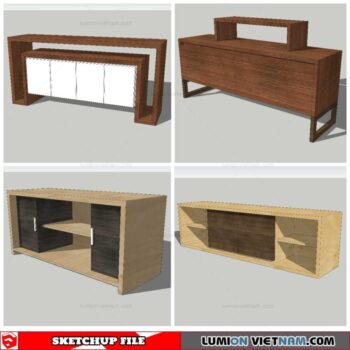 Sideboard - Sketchup Models By Nha Tay