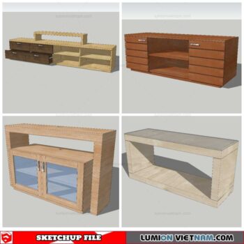 Sideboard - Sketchup Models By Nha Tay