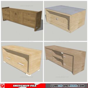 Sideboard - Sketchup Models By Nha Tay