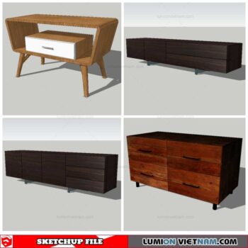 Sideboard - Sketchup Models By Nha Tay