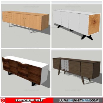 Sideboard - Sketchup Models By Nha Tay
