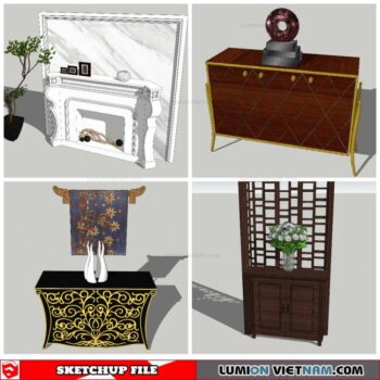 Sideboard - Sketchup Models By Nha Tay