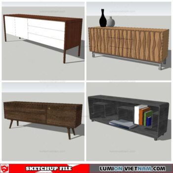 Sideboard - Sketchup Models By Nha Tay