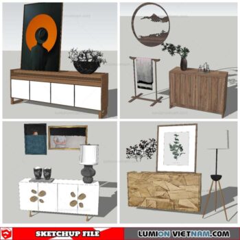 Sideboard - Sketchup Models By Nha Tay