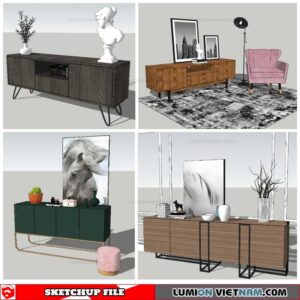 Sideboard - Sketchup Models By Nha Tay