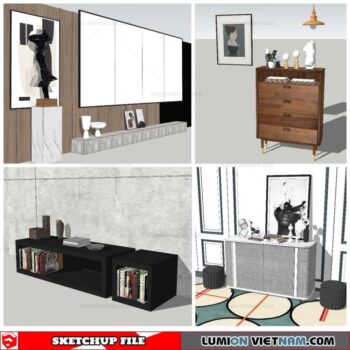 Sideboard - Sketchup Models By Nha Tay