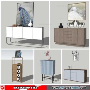 Sideboard - Sketchup Models By Nha Tay