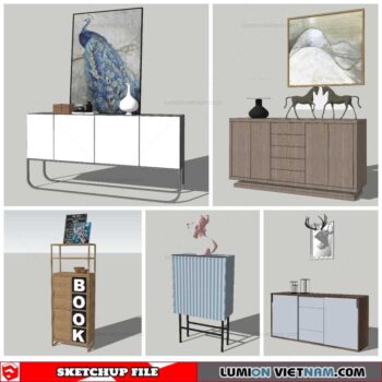 Sideboard - Sketchup Models By Nha Tay