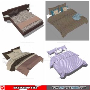 Bed - Sketchup Models By Nha Tay