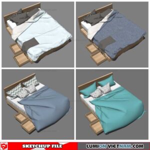 Bed - Sketchup Models By Nha Tay