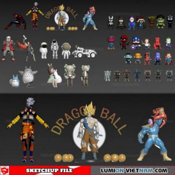 Toys Collection - Sketchup Models By Trong Thanh