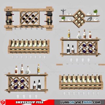 Decorative Shelf - Sketchup Models