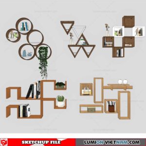 Decorative Shelf - Sketchup Models