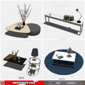 Table Side - Sketchup Models By Cuong Covua