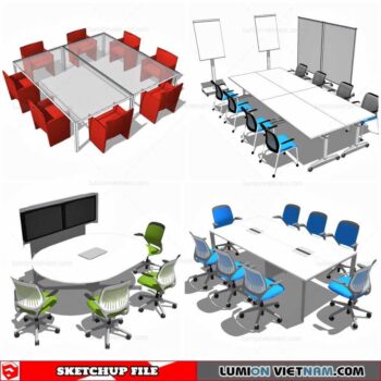 Meeting table - Sketchup Models