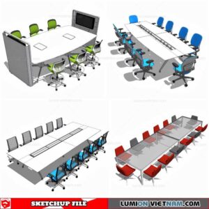 Meeting table - Sketchup Models