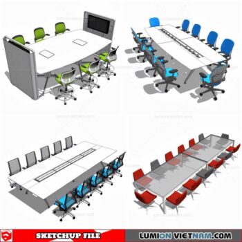 Meeting table - Sketchup Models