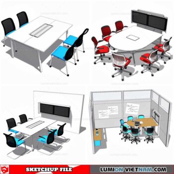 Meeting table - Sketchup Models