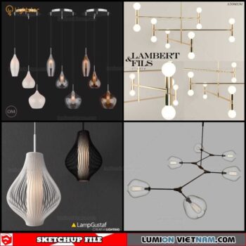 Ceiling light - Sketchup Models By Nha Tay