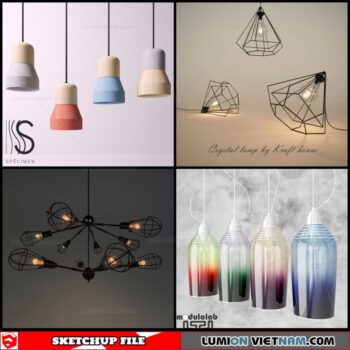 Ceiling light - Sketchup Models By Nha Tay