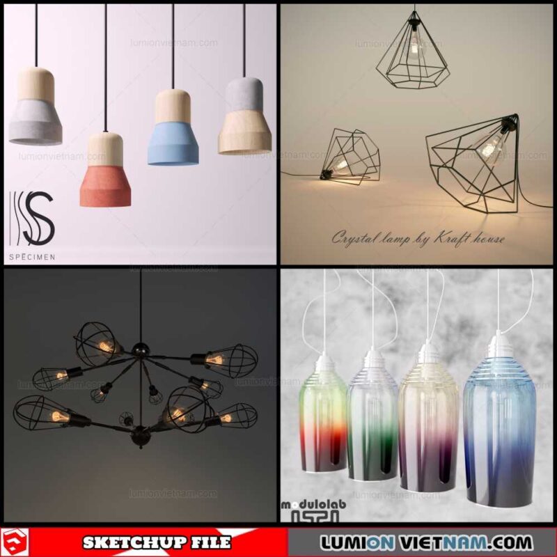 Ceiling light - Sketchup Models By Nha Tay