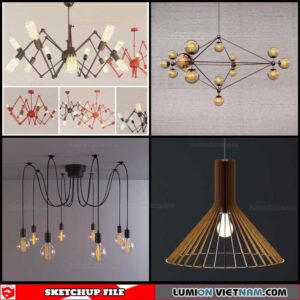 Ceiling light - Sketchup Models By Nha Tay