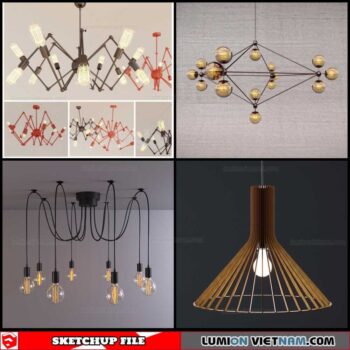 Ceiling light - Sketchup Models By Nha Tay
